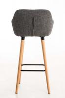 Barhocker Grant Stoff hellgrau 