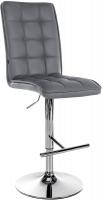Barhocker Peking V2 Kunstleder chrom grau Barhocker Peking V2 Kunstleder chrom grau