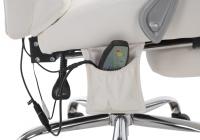 Bürostuhl Pacific mit Massagefunktion weiß 