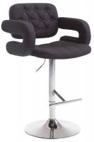 Barhocker Dublin STOFF schwarz 