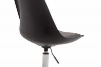 4er Set Esszimmerstühle Maverick W Kunststoff schwarz 