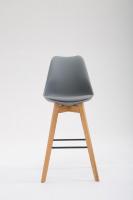 Barhocker Metz Kunststoff Natura grau Barhocker Metz Kunststoff Natura grau