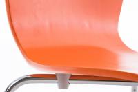 Besucherstuhl Aaron orange Besucherstuhl Aaron orange