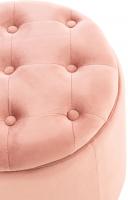 Sitzhocker Pantin Samt pink 