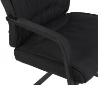 XL Besucherstuhl Anubis Stoff schwarz/schwarz 