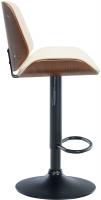 2er Set Barhocker Nova Kunstleder walnuss/creme 2er Set Barhocker Nova Kunstleder walnuss/creme
