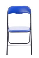 Klappstuhl Felix blau/schwarz Klappstuhl Felix blau/schwarz