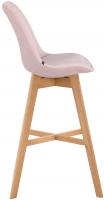 Barhocker Cannes Samt natura pink Barhocker Cannes Samt natura pink