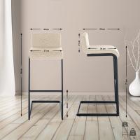 Barhocker Newport Stoff B creme Barhocker Newport Stoff B creme
