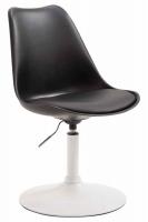 4er Set Esszimmerstühle Maverick W Kunststoff schwarz 