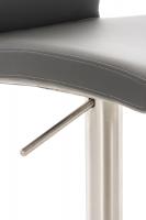 2er Set Barhocker Cadiz Kunstleder edelstahl grau 2er Set Barhocker Cadiz Kunstleder edelstahl grau