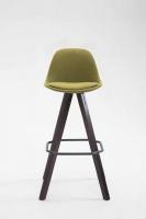 Barhocker Franklin Stoff Square Cappuccino (eiche) grün Barhocker Franklin Stoff Square Cappuccino (eiche) grün