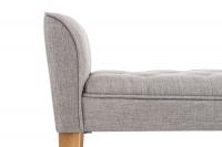 Chaiselongue Cleopatra, antik-hell hellgrau 
