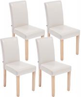 4er Set Esszimmerstuhl Ina natura creme 4er Set Esszimmerstuhl Ina natura creme
