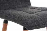 Barhocker Lincoln Stoff hellgrau 