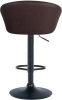 Barhocker Davie Kunstleder schwarz braun Barhocker Davie Kunstleder schwarz braun
