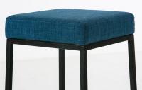 2er Set Barhocker Montreal 85 Stoff schwarz blau 2er Set Barhocker Montreal 85 Stoff schwarz blau