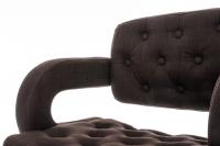 Barhocker Dublin STOFF braun 