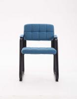 Besucherstuhl Canada B Stoff blau Besucherstuhl Canada B Stoff blau