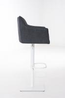 Barhocker Damaso W Stoff dunkelgrau Barhocker Damaso W Stoff dunkelgrau