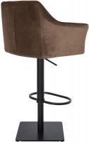 Barhocker Damaso B Samt braun Barhocker Damaso B Samt braun