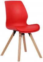 Stuhl Luna Kunststoff rot Stuhl Luna Kunststoff rot