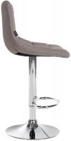 Barhocker Jerry Stoff chrom grau Barhocker Jerry Stoff chrom grau