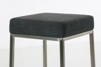 Barhocker Montreal E80 Stoff dunkelgrau Barhocker Montreal E80 Stoff dunkelgrau