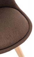 4er Set Stuhl Linares Stoff braun 4er Set Stuhl Linares Stoff braun