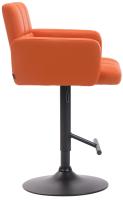 Barhocker Los Angeles schwarz orange 
