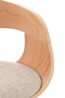 2er Set Barhocker Kingston Stoff natura/creme 2er Set Barhocker Kingston Stoff natura/creme