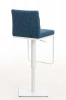 Barhocker Panama W Stoff blau 