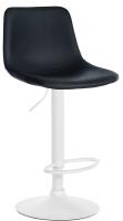 Barhocker Divo Kunstleder weiß schwarz Barhocker Divo Kunstleder weiß schwarz