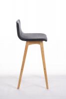 Barhocker Taunus Stoff Natura hellgrau Barhocker Taunus Stoff Natura hellgrau