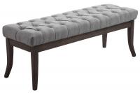 Sitzbank Ramses Stoff antik-dunkel 120 grau Sitzbank Ramses Stoff antik-dunkel 120 grau