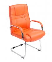 Besucherstuhl Attila orange 