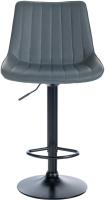 2er Set Barhocker Toni Kunstleder schwarz grau 2er Set Barhocker Toni Kunstleder schwarz grau