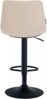 2er Set Barhocker Jerry Kunstleder schwarz creme 2er Set Barhocker Jerry Kunstleder schwarz creme